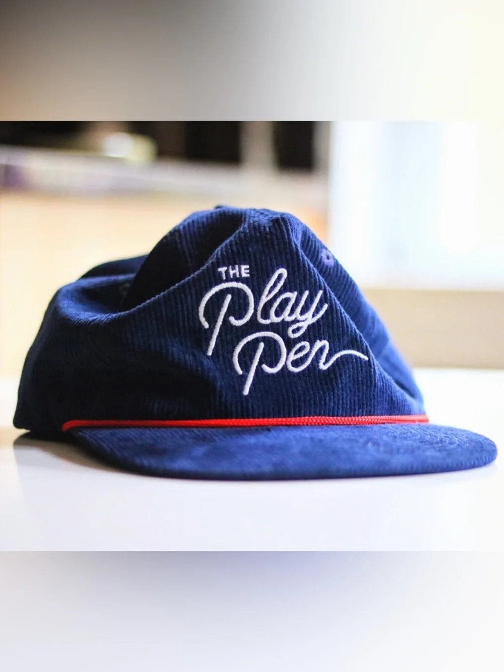 Chitown Clothing Play Pen Rope Corduroy Snap Back Hat Unisex